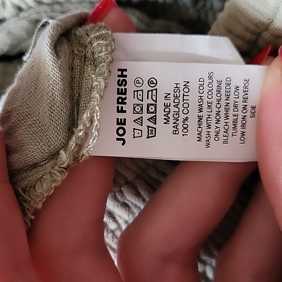 JOE FRESH Girl's Pants 7-8 - Picture 5 of 5